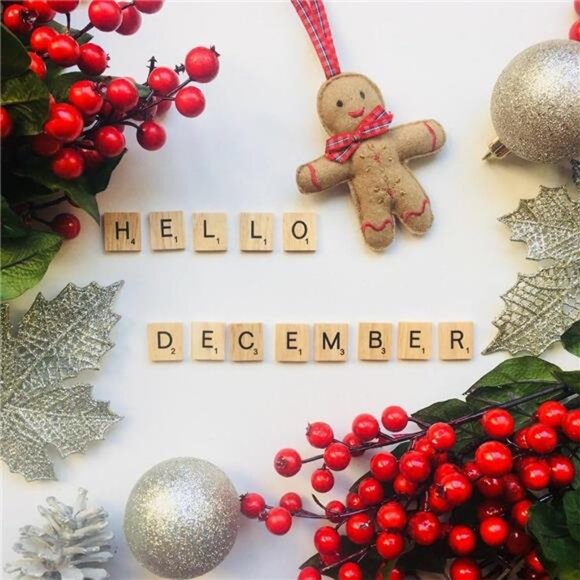 200PCS Scrabble Letters for Crafts - Wood Tiles for DIY Gift Decoration, - Picture 7 of 8